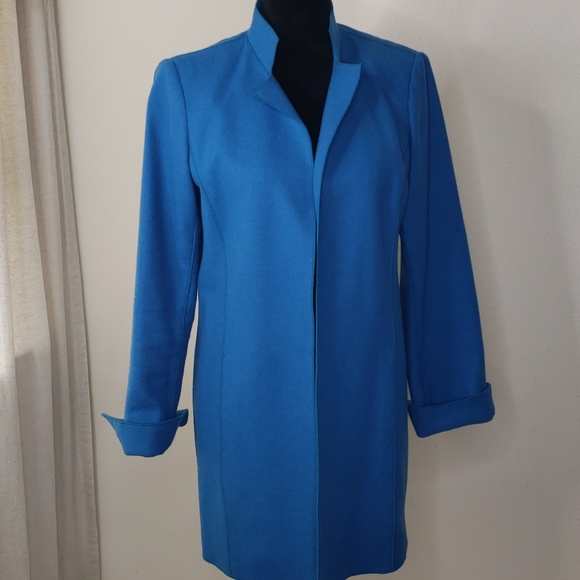 Worth Jackets & Blazers - Worth lightweight spring coat turquoise sz small